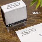 COLOP Medium Size Self Inking Custom Text Stamp - Image 3