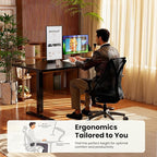ErGear Height Adjustable Electric Standing Desk, 55 x 28 Inches Sit Stand up - Image 7