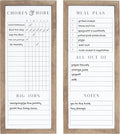 Sheffield Home Set of Two Family Planner Dry Erase Boards Featuring, Chore Chart by SheffieldHome