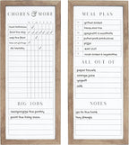 Sheffield Home Set of Two Family Planner Dry Erase Boards Featuring, Chore Chart by SheffieldHome