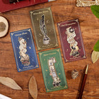4pcs Vintage Bookmarks for Reading Women & Men, Unique Pretty Cute Metal Book - Image 8
