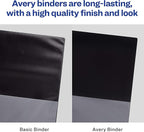 Avery Economy View 3 Ring Binders, Homeschool Supplies, Home Organization - Image 4