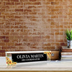 Signs ByLITA Floral Pattern Customized Nameplate | Harvest Sun Personalized - Image 2