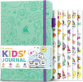 Clever Fox Journal for Kids & Teens, Writing, Gratitude, Mint Green | Daily questions, feelings and guided gratitude prompts, Weekly exercises, Journaling notebook for children 8+, girls & boys