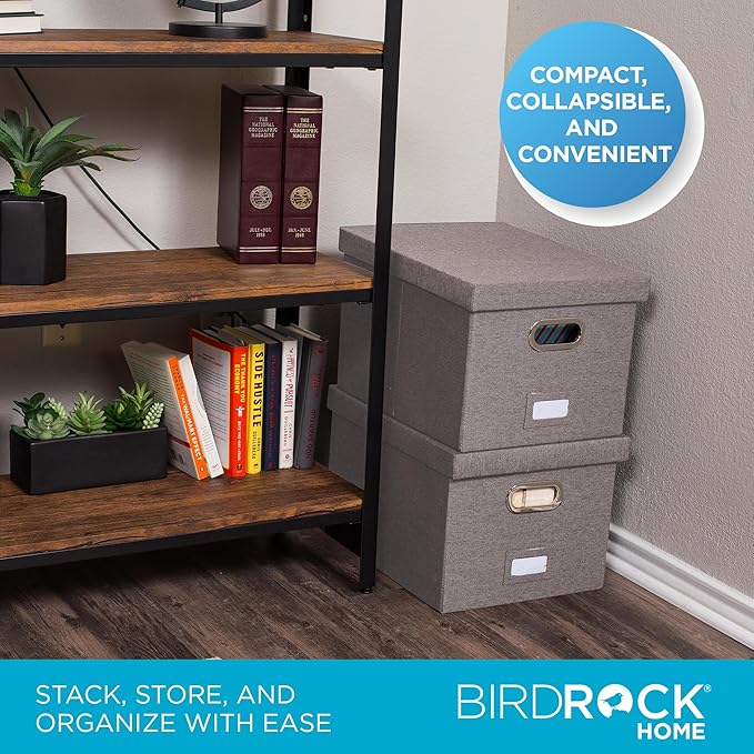 Internet's Best Collapsible File Box Storage Organizer - Image 4