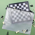 Oaimyy-11 x 14"-18 Pcs-Plastic Mesh Zipper Pouch Document Folders Bag Zip File - Image 6
