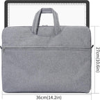 elice rechargeable a4 light pad with carry bag shown in use