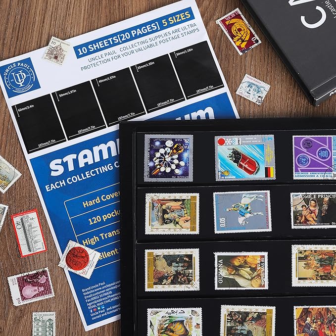 120 Pockets Stamp Album - Image 7