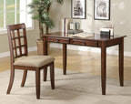 Coaster Furniture 2pc Desk Set Brown 800778