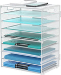 DALTACK 9-Tier Paper Letter Tray Desk Organizer by DALTACK