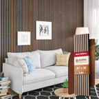 Avana Acoustic Wood Wall Panels – 47.2 X 12.6 Inch Walnut Acoustic Panels 1 PC by AvanaHome