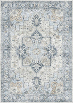GENIMO 8x10 Area Rugs for Living Room, Machine Washable Non Slip Vintage Rugs - Image 8