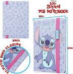 Disney Stitch Stationery Supplies Set Notebook Pencil Case & Ballpoint Pens or - Image 5
