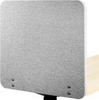 VIVO Clamp-on/Screw-on 24 x 24 inch Privacy Panel, Sound Absorbing Cubicle Desk by VIVO