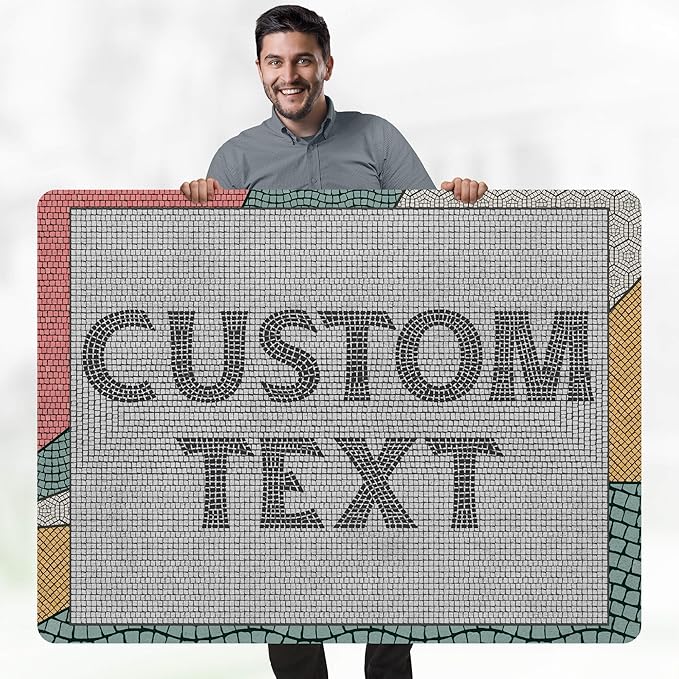 Custom Sign, Custom Street Sign, 11 Font Colors, 13 Font Styles, 4 Hole Options - Image 2