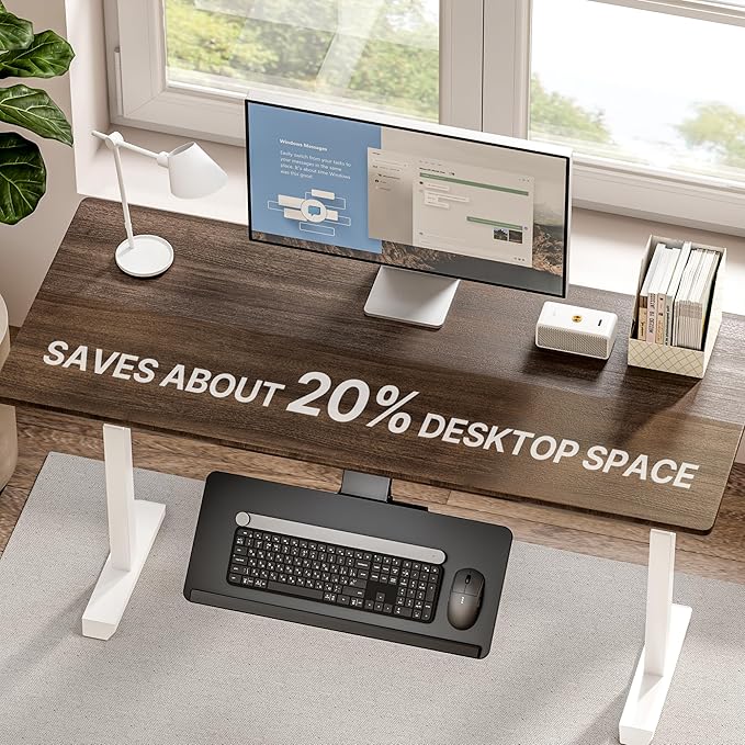 PEGZONE Keyboard Tray Under Desk - Image 8