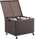 BIRDROCK HOME Rolling File Box by BIRDROCKHOME