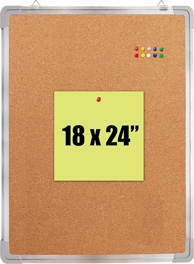 Cork Board Set for Wall by Navy+Penguin