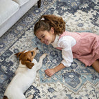 GENIMO 2x6 Runner Rugs for Hallway, Machine Washable Non Slip Vintage Rugs - Image 3