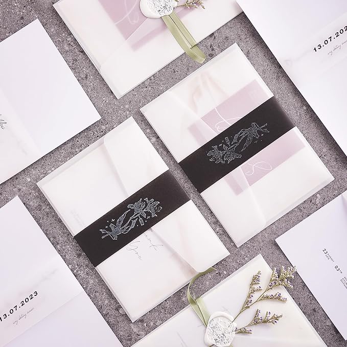 60 Sheets Colorful Vellum Paper Translucent Tracing Paper - Image 5
