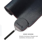 ZORESYN PU Leather Desk pad Black - Image 5