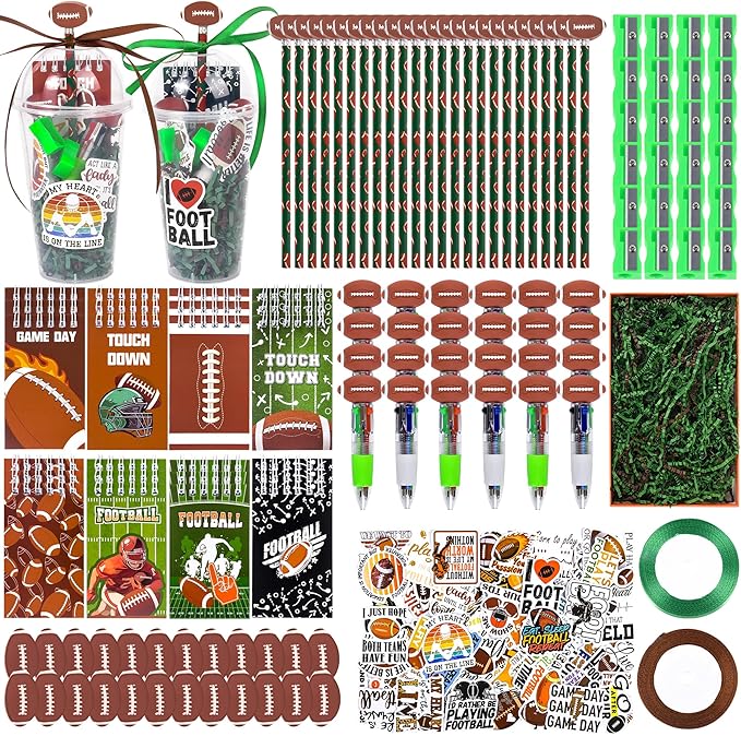 LiYiQ 247 Pcs Football Party Supplies Return Gifts by LiYiQ