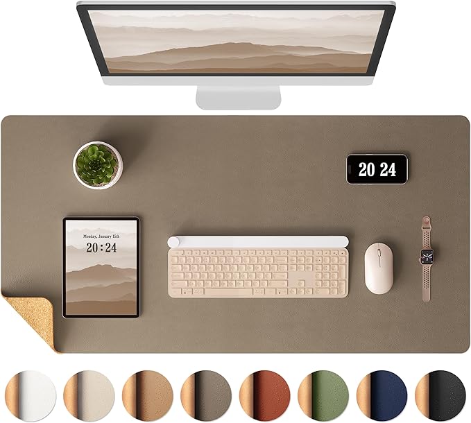 Aothia Dual-Sided Desk Pad by AothiaSimpleNaturalUnique