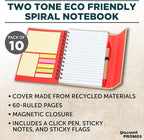 DISCOUNT PROMOS Custom Eco Friendly Spiral Notebooks - Image 3