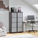 PEUKC 4 Drawer File Cabinet, Vertical Filing Cabinets - Image 7