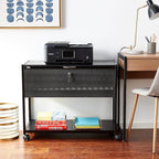 Safco Mobile File Cart, Fits Letter and Legal-Size Hanging Folders, Includes a - Image 2