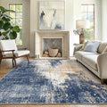 GENIMO Washable Area Rugs for Living Room, 8x10 Modern Non Slip Rugs, Low Pile by GENIMO