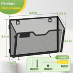 YINGHUA 6 Pack Mesh File Holders Wall Mounted - Image 2