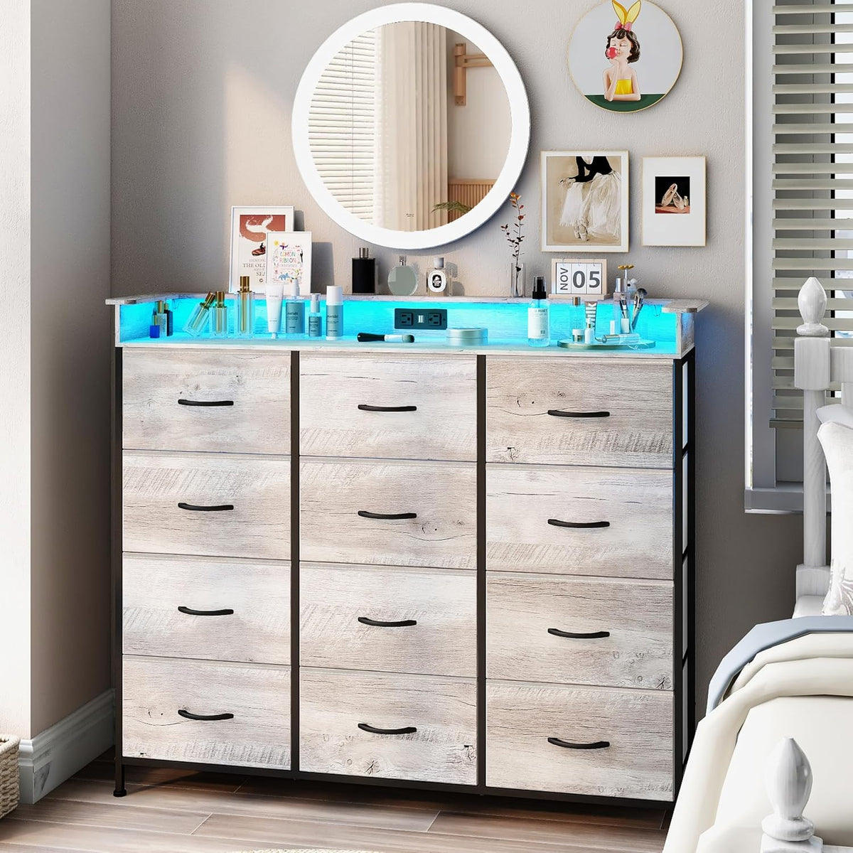 Welfuturer Dresser for Bedroom