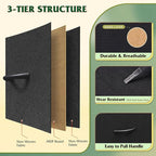 WLIVE Tall Dresser for Bedroom, Fabric Dressers Storage Tower, Dresser & Chest - Image 6