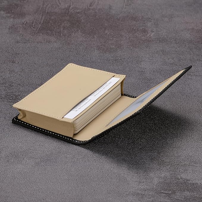Leather Business Card Case Holder - Image 4