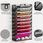 Lavatino 10-Tier Hanging Wall File Folders Organizer - Image 3