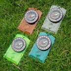 4 Pcs Outdoor Compass with Adjustable Declination, Scale. Multifunctional - Image 6