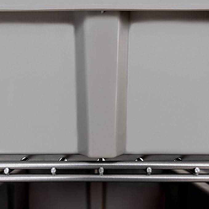 Seville Classics Heavy Duty NSF Bin Rack Solid Steel Wire Shelving Storage Unit - Image 7
