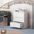mysteeldepot 3 Drawer Lateral File Cabinet - Image 6
