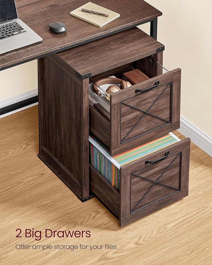 VASAGLE File Cabinet, Filing Cabinet - Image 4