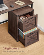 VASAGLE File Cabinet, Filing Cabinet - Image 4