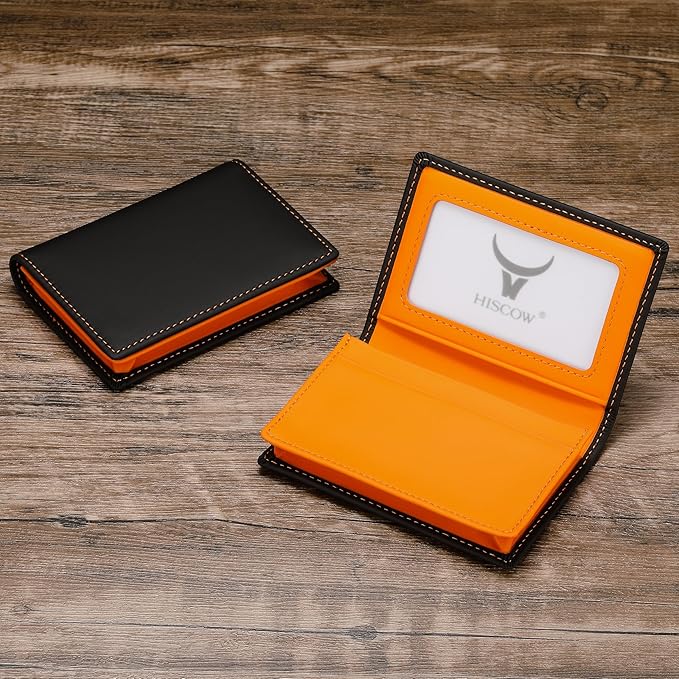 Leather Business Card Case Holder - Image 2