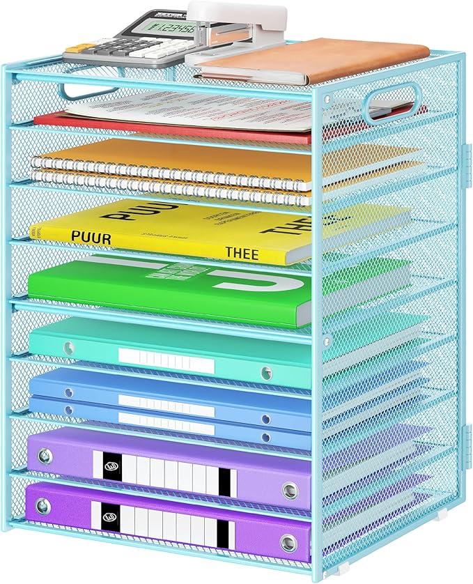 Cawukege 9 Tier Paper Organizer by Cawukege