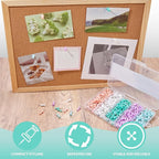 LincOficey 400pcs Push Pins, Colored Thumb Tacks - Image 5