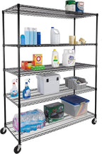 Seville Classics UltraDurable Heavy Duty NSF Solid Steel Wire Rack Storage Unit - Image 3