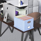 2 Pack File Storage Organizer, Filing Box, Portable File Box - Image 6