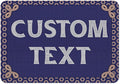 Custom Sign, Custom Street Sign, 11 Font Colors, 13 Font Styles, 4 Hole Options by MySignCenter