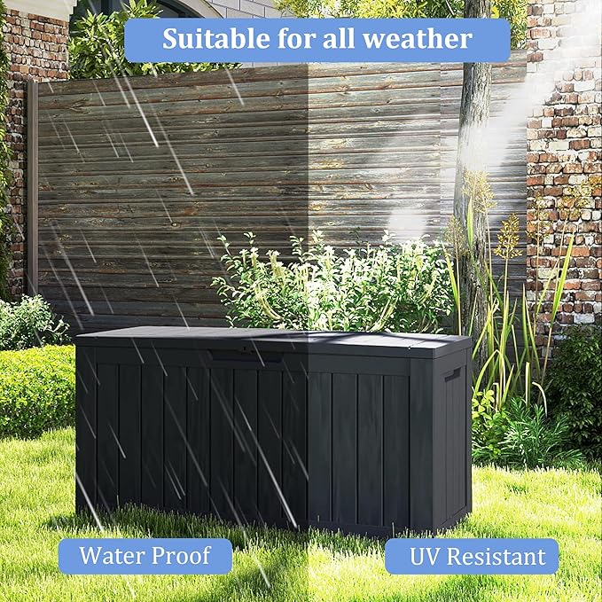 Decksplore 75 Gallon Outdoor Storage Box - Image 3