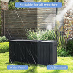 Decksplore 75 Gallon Outdoor Storage Box - Image 3