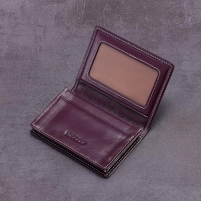 Leather Business Card Case Holder - Image 7